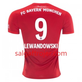 FC Bayern München Fodboldtrøjer Robert Lewandowski 9 Hjemmebanesæt 2019/20 Kort ærmer